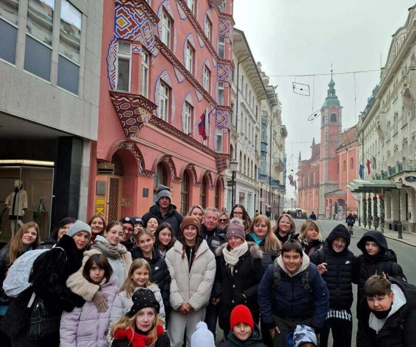 6.b razred na izletu u Ljubljani