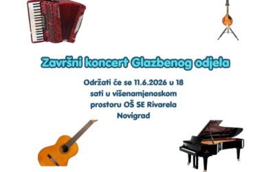Završni Koncert Glazbenog odjela